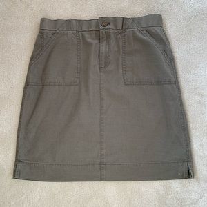 Caslon size S olive green skirt NWT